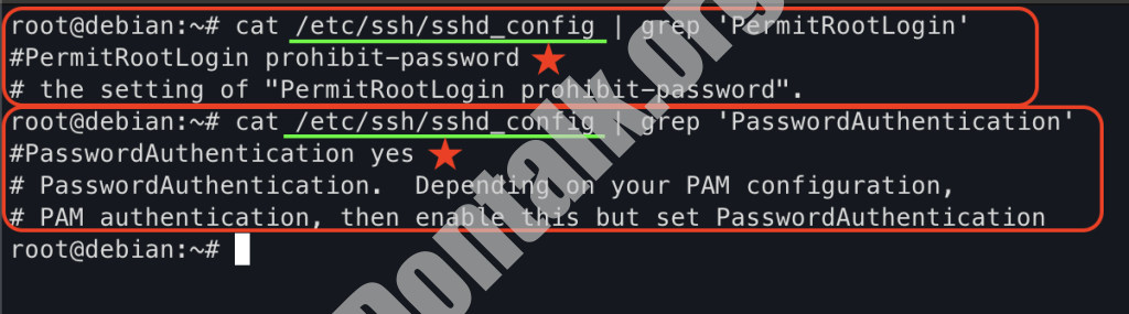 文件：/etc/ssh/sshd_config