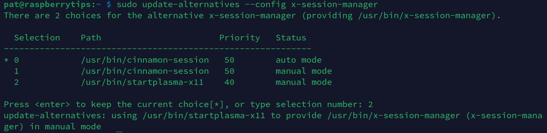 update-alternative-kde-cinnamon