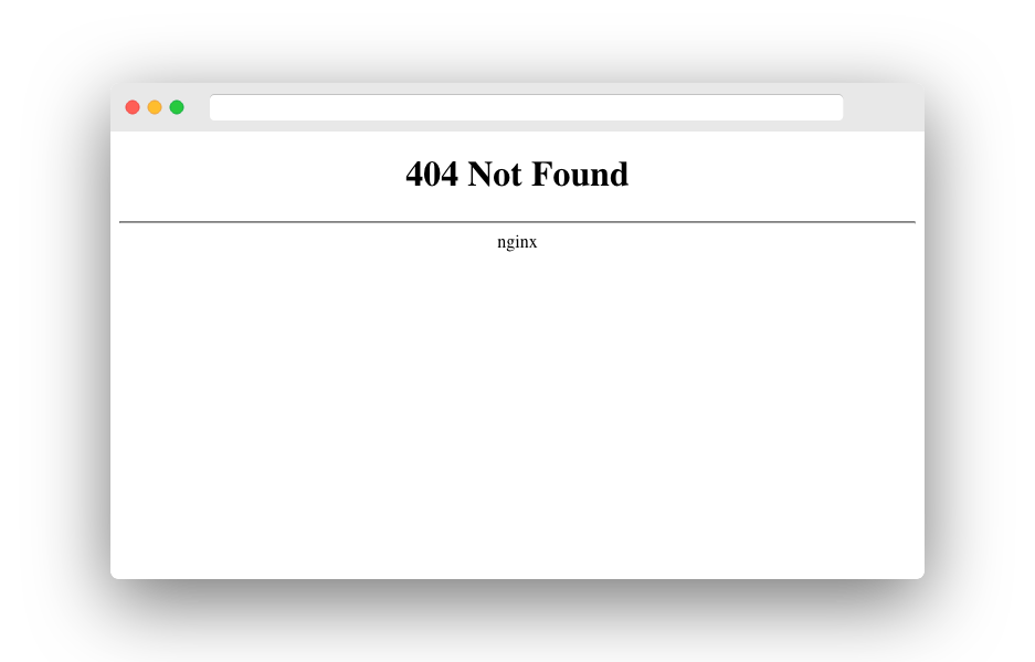 Nginx-404