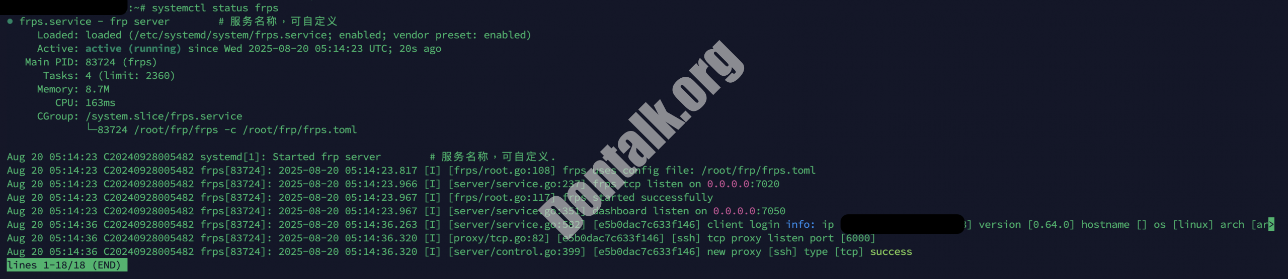 frps-status